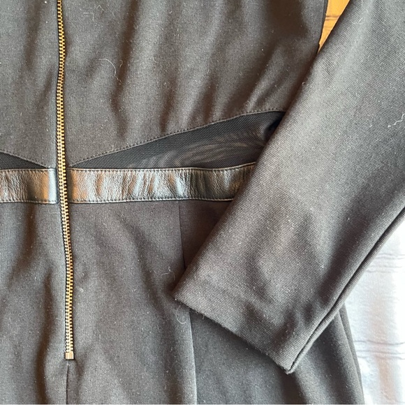 Nicole Miller Little Black Event Party Dress NWT NEW Gothic Size 2 Mesh $330+ - Picture 16 of 16